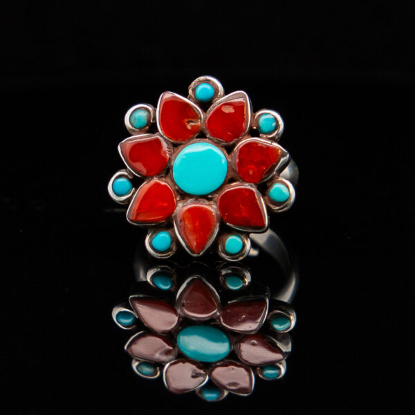 Laya - Red Coral & Turquoise